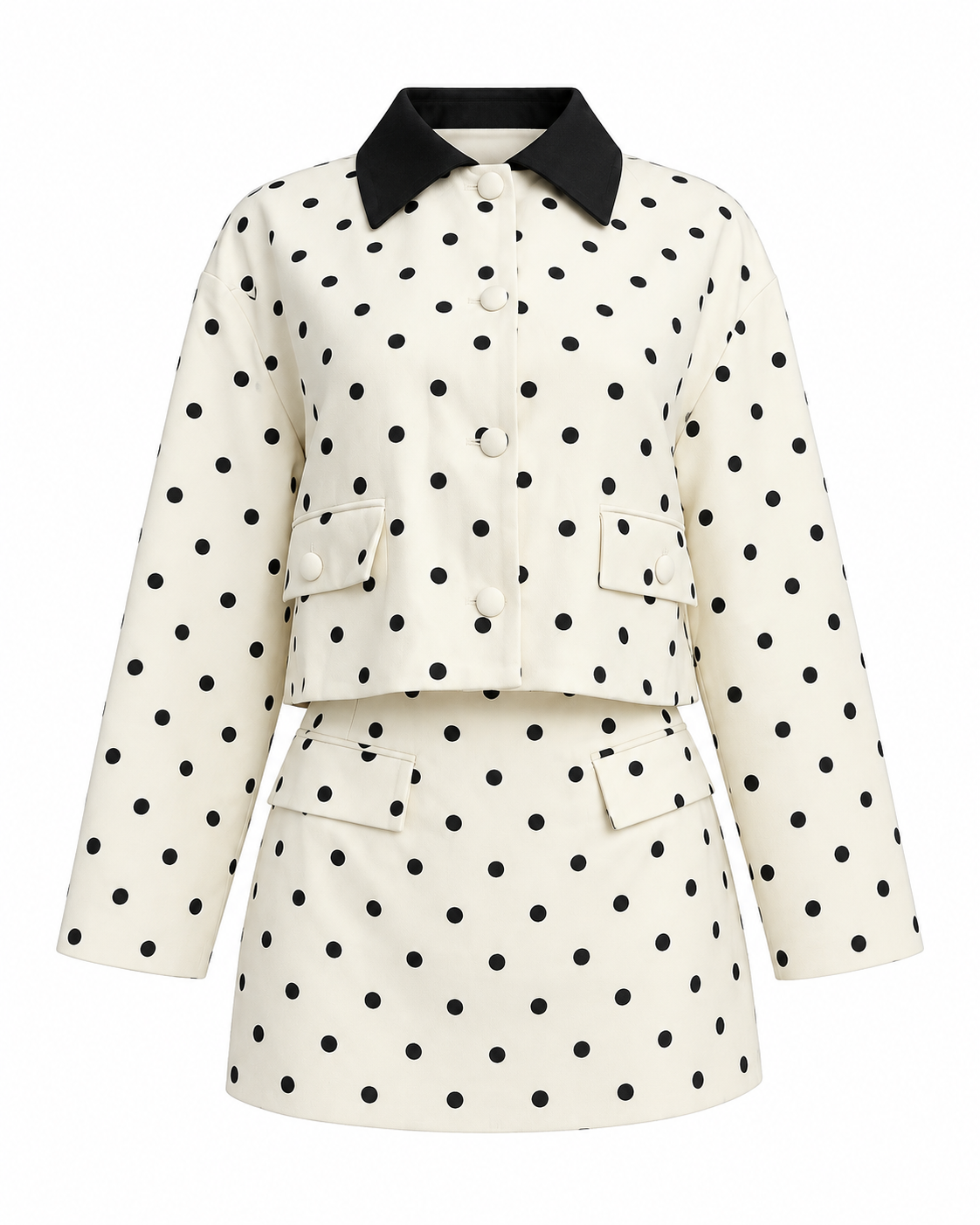 Set Polka Cream