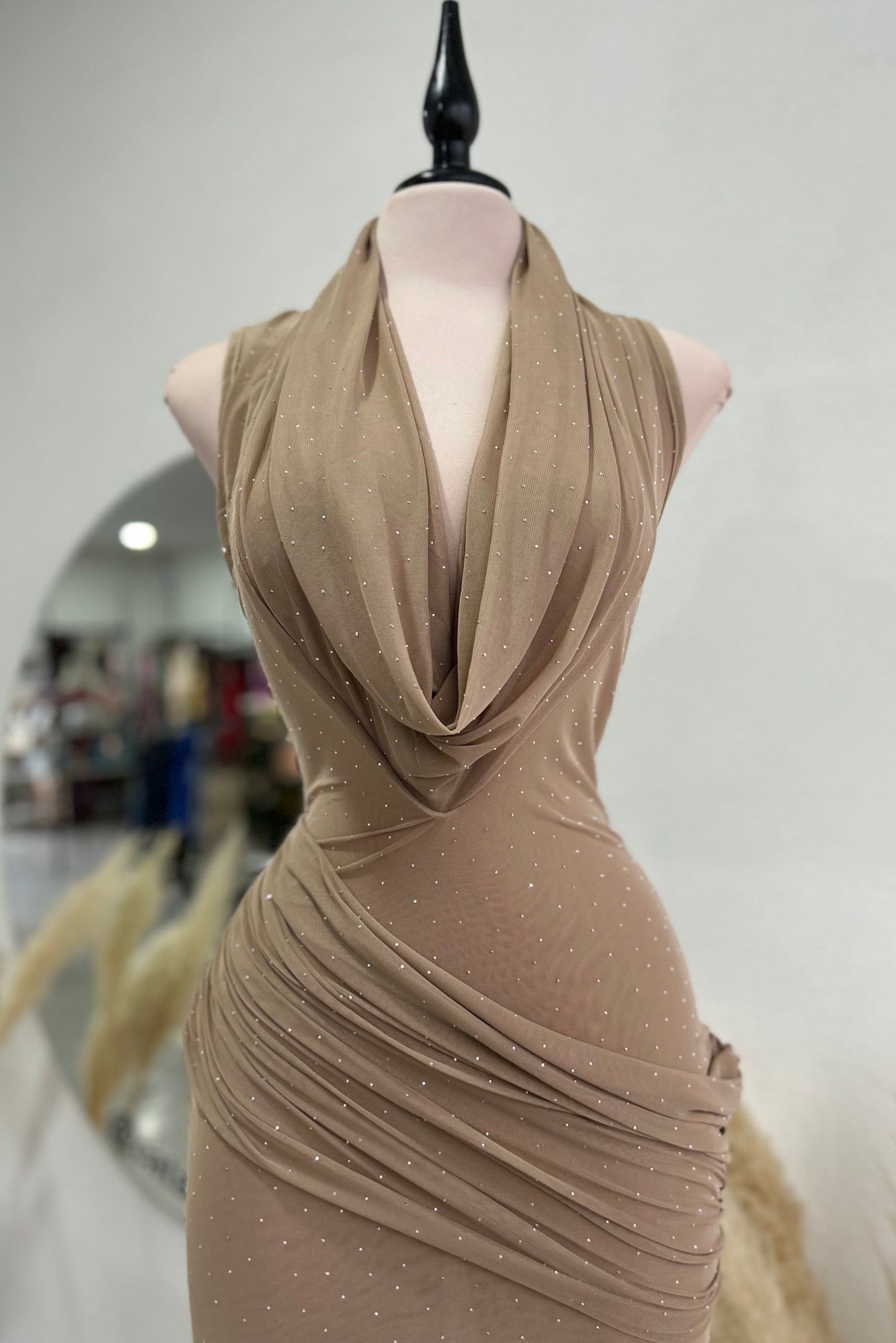 Vestido Zaya Nude