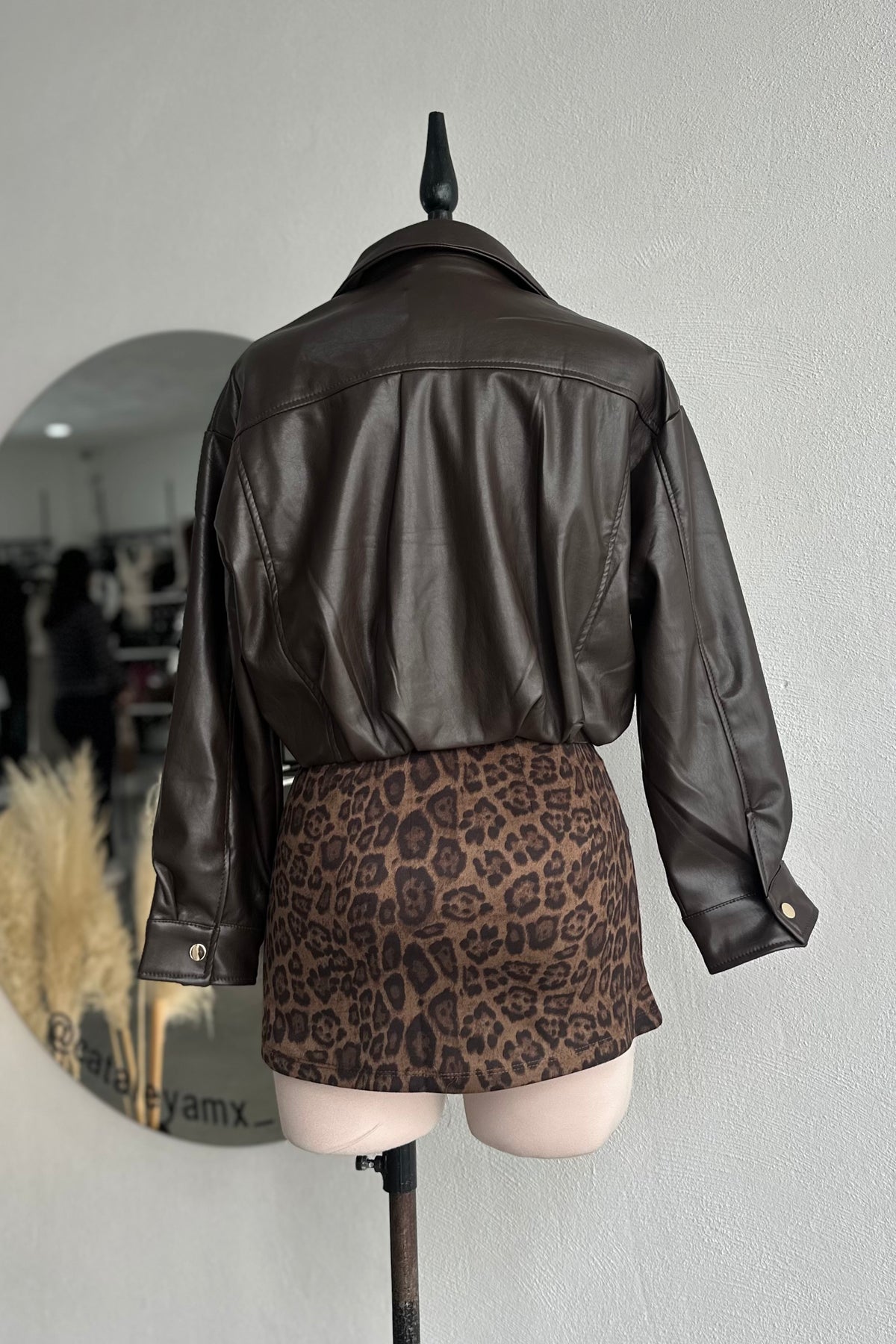 Falda Mini Animal Print