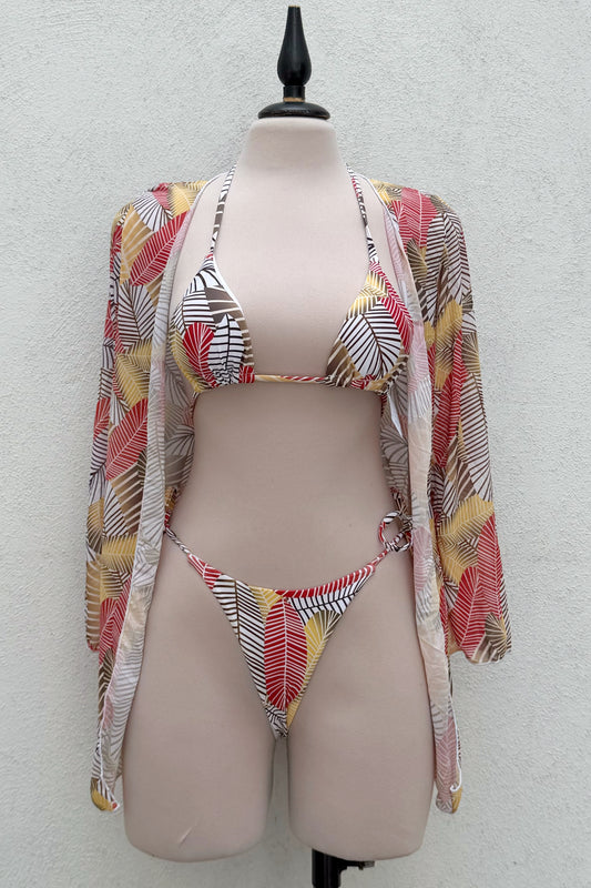 Set bikini ajustable colores