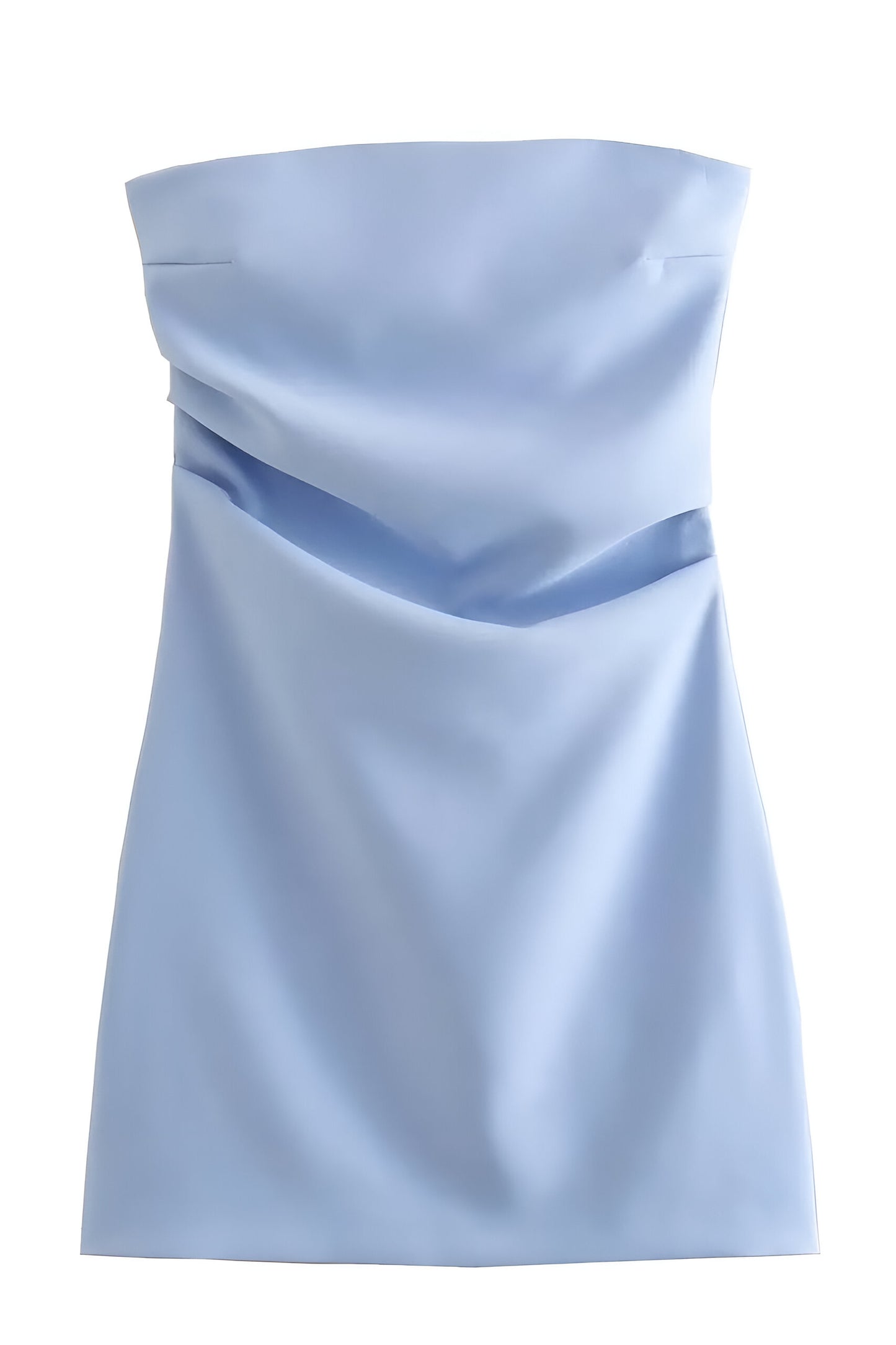 Vestido mini baby blue