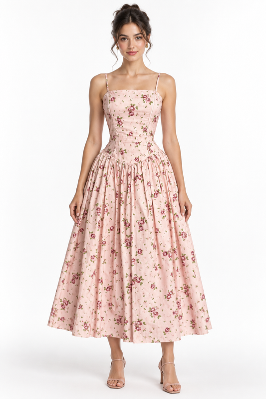 Vestido Pink Floral