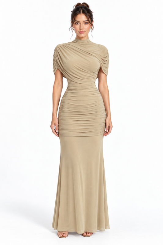 Vestido Sand Cape