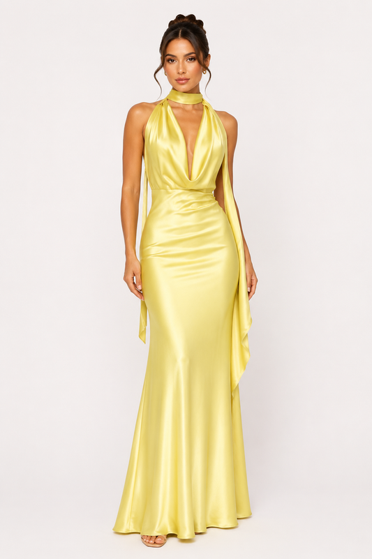 Vestido Silk Lemon