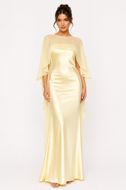 Vestido Butter Cape