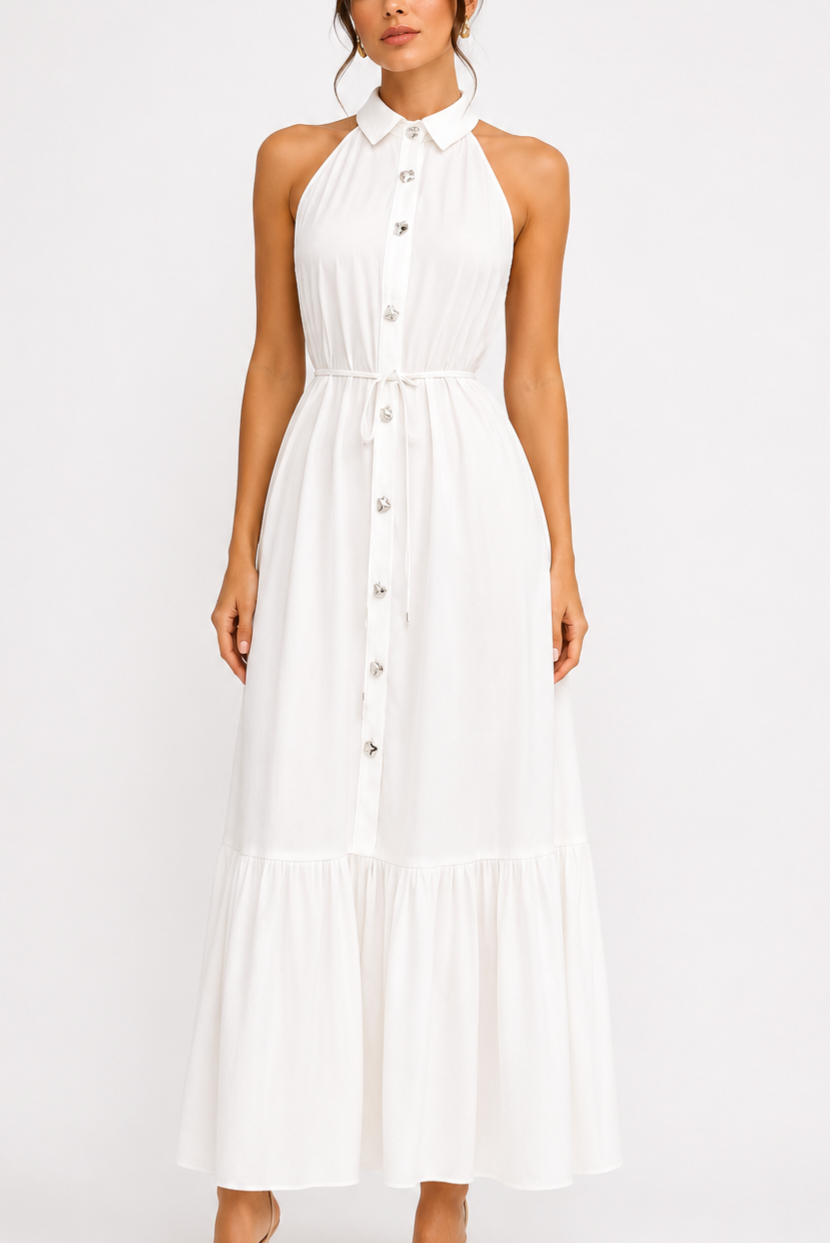 Vestido Saint Claire White